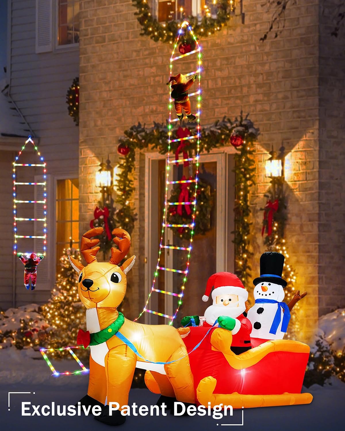 Christmas Decorative Ladder