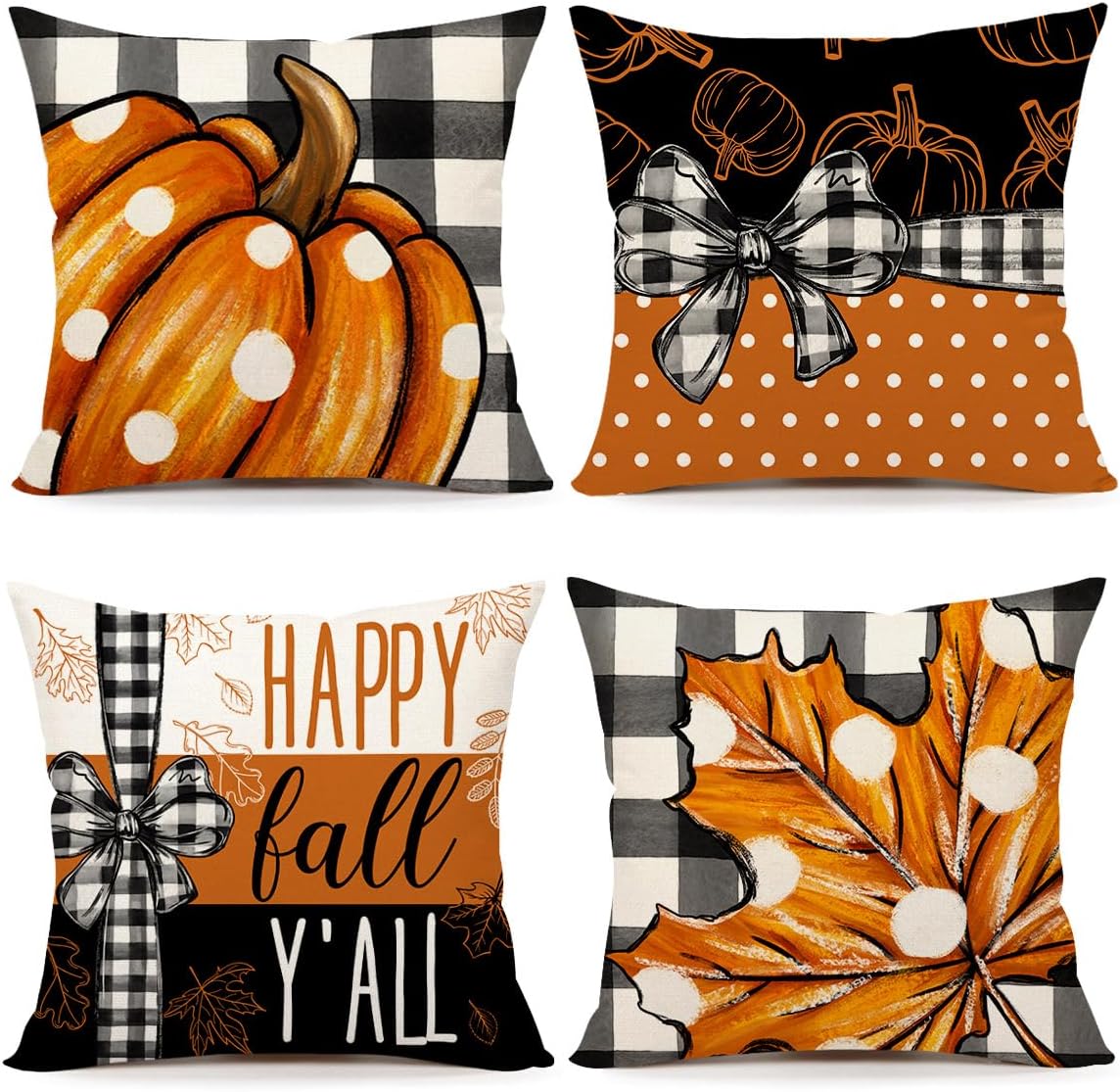 Fall Halloween Pillow covers