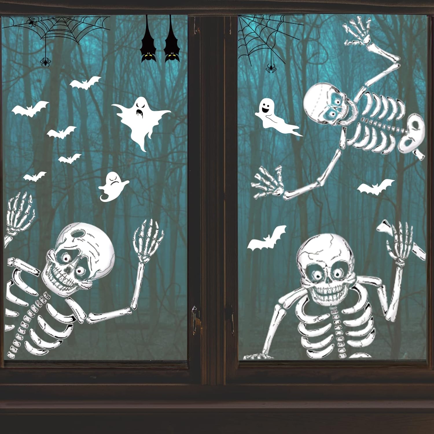 140PCS Halloween Window Clings Decor