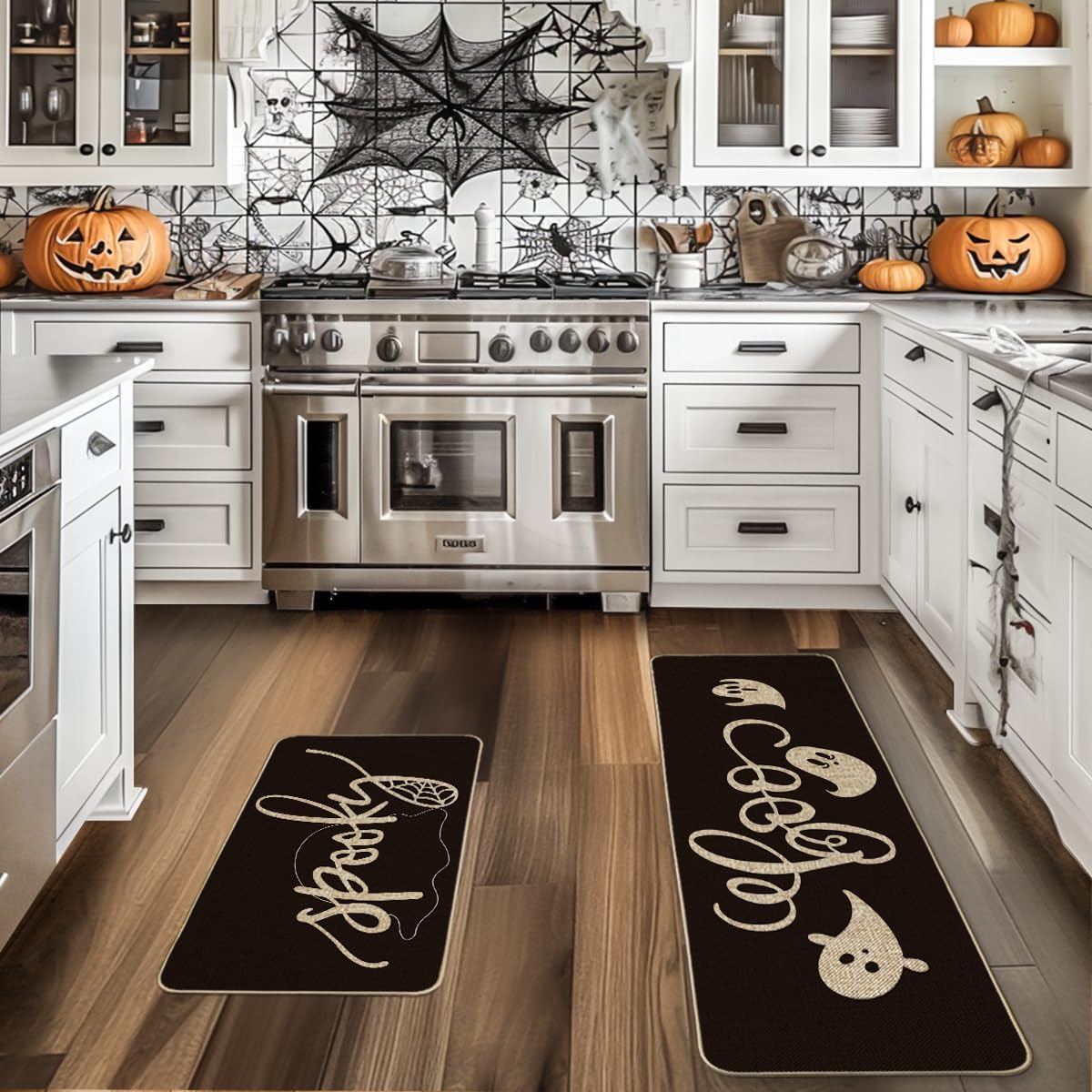 Spooky Boo Floor Mat