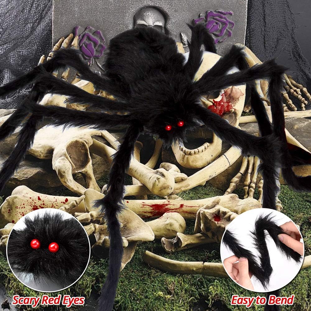 Giant Fake Halloween Spider