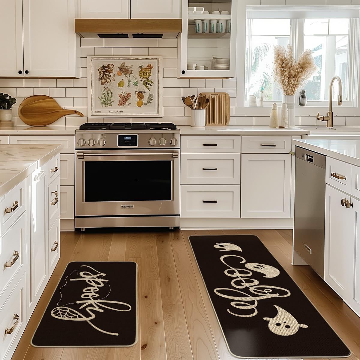 Spooky Boo Floor Mat