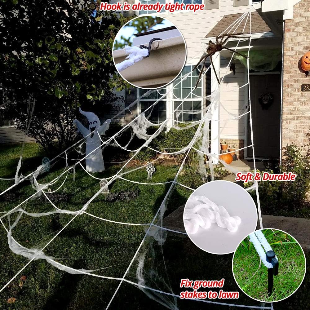 Giant Fake Halloween Spider