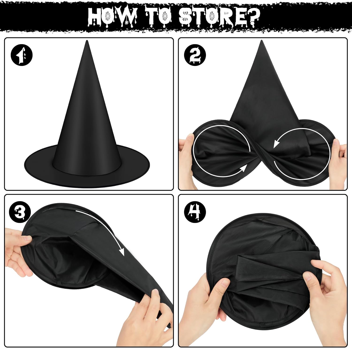 Floating Witch Hats