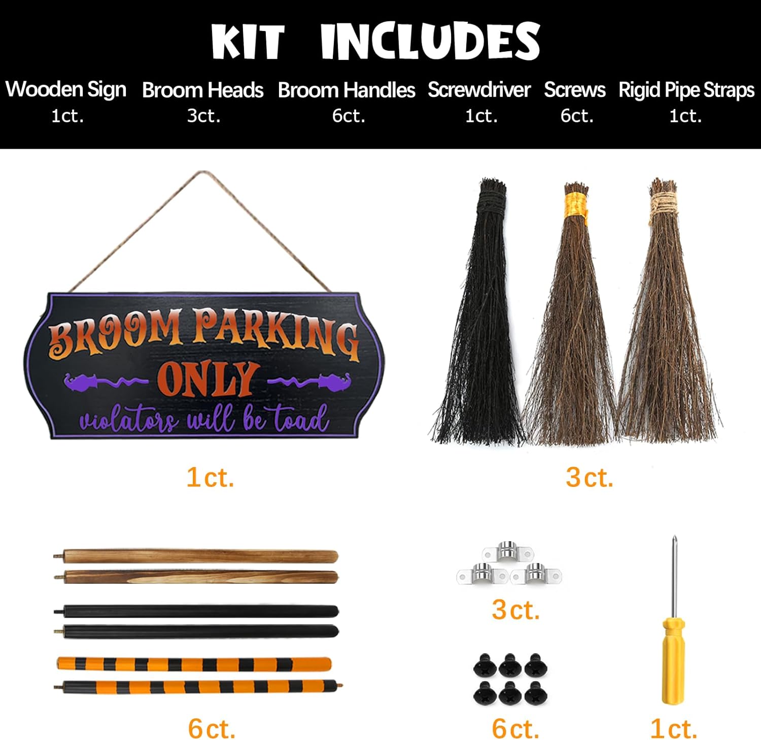 Halloween Witch Broom