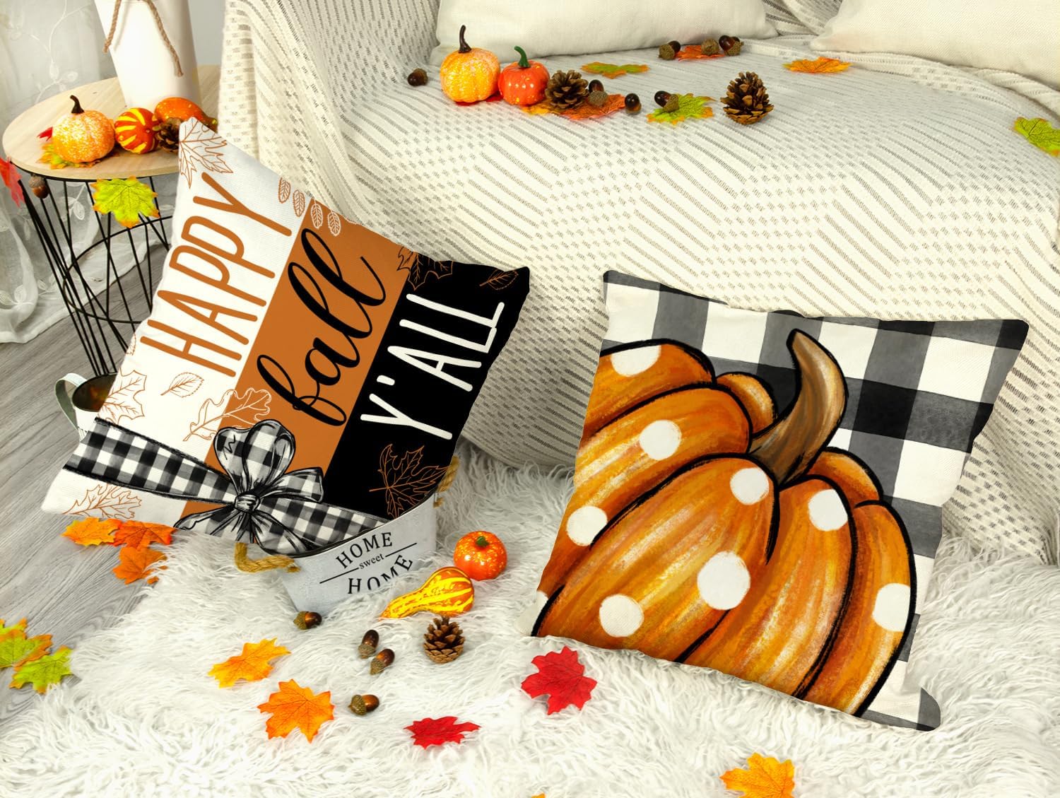 Fall Halloween Pillow covers