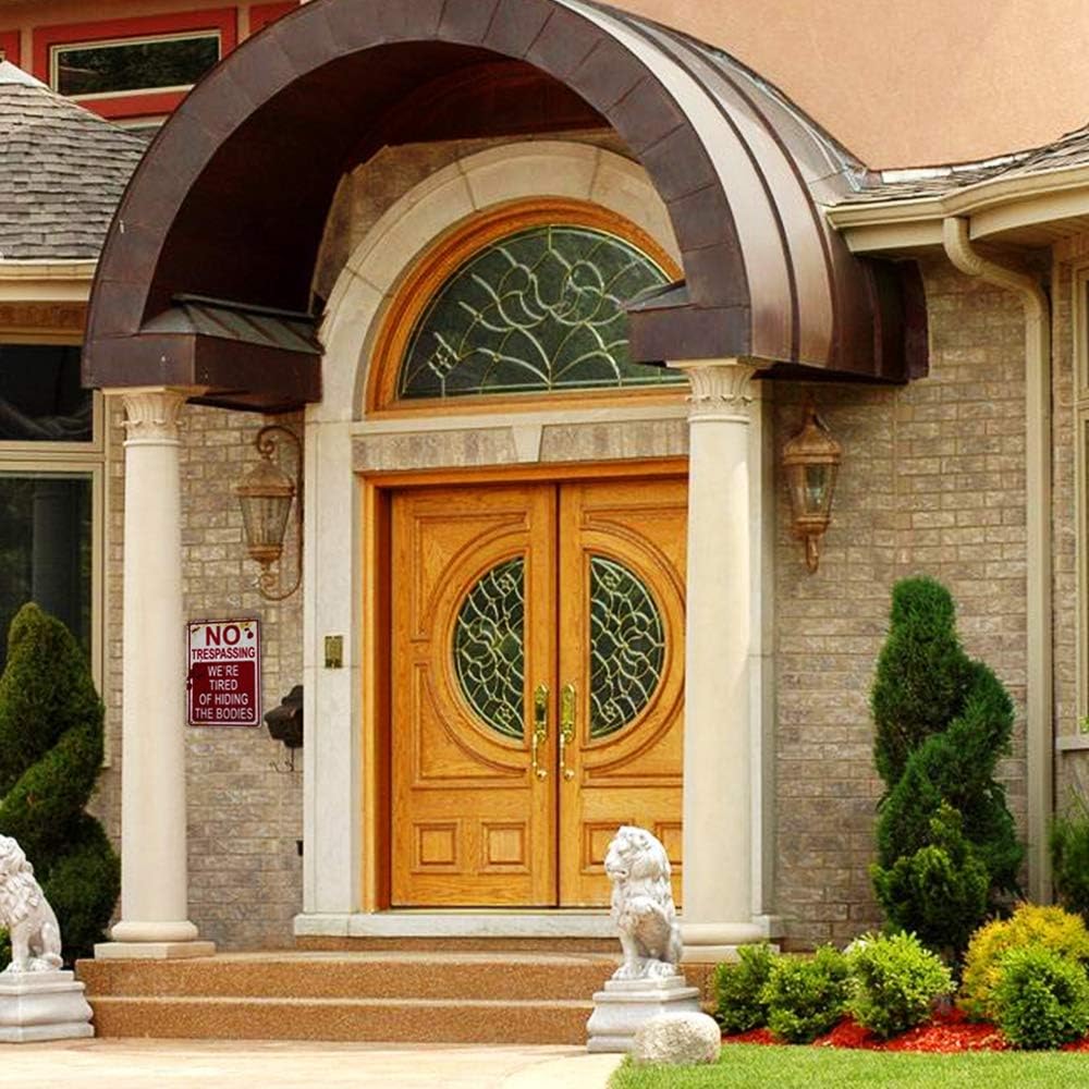 No Trespassing Halloween Sign