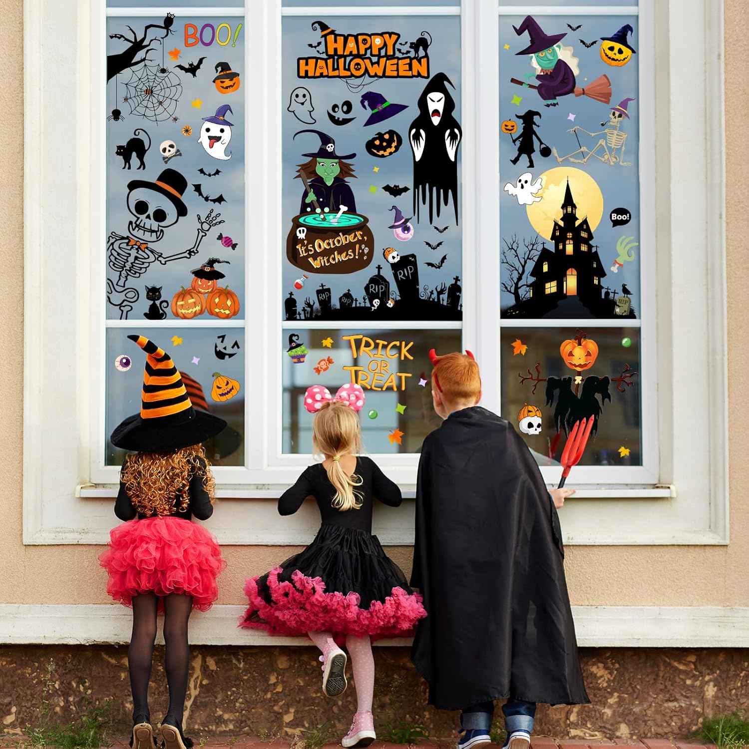 Halloween Window Clings,