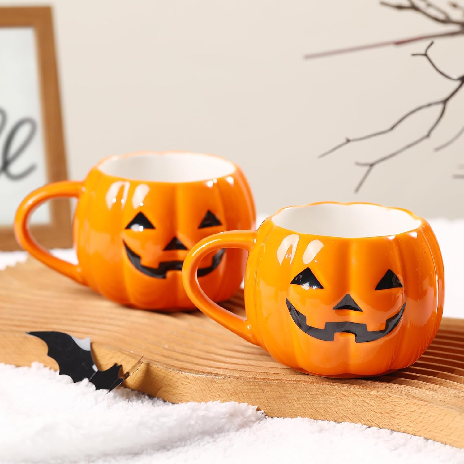 2 Pack Pumpkin Mug