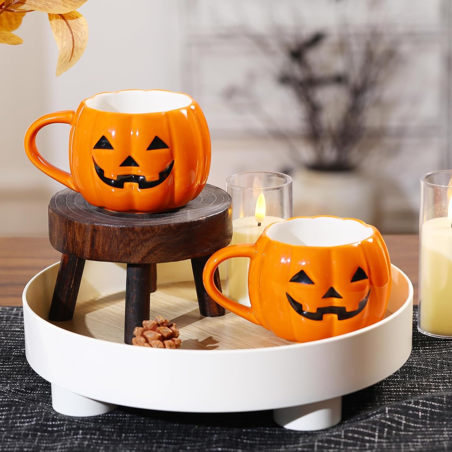 2 Pack Pumpkin Mug