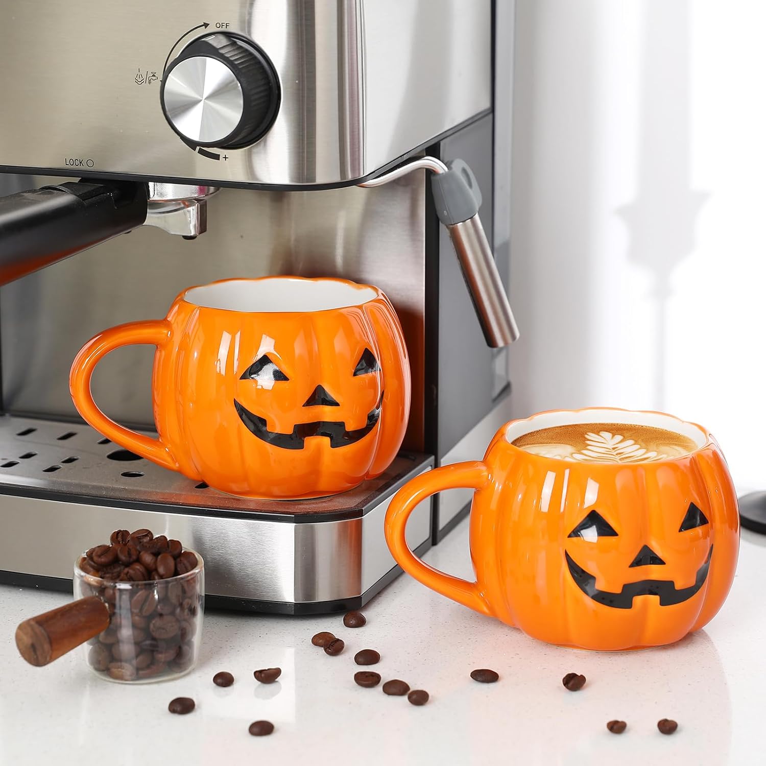 2 Pack Pumpkin Mug
