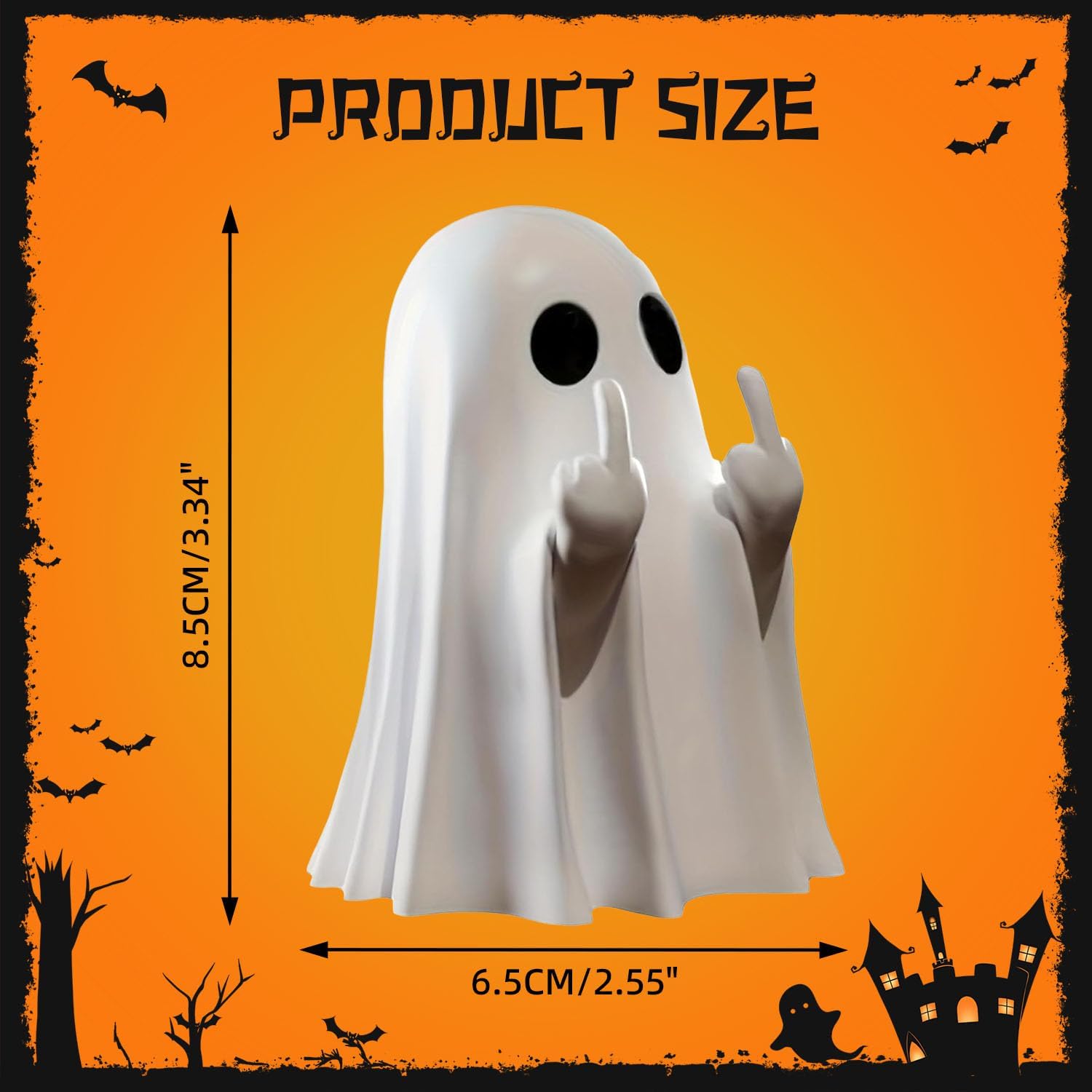 Halloween Ghost Figurine