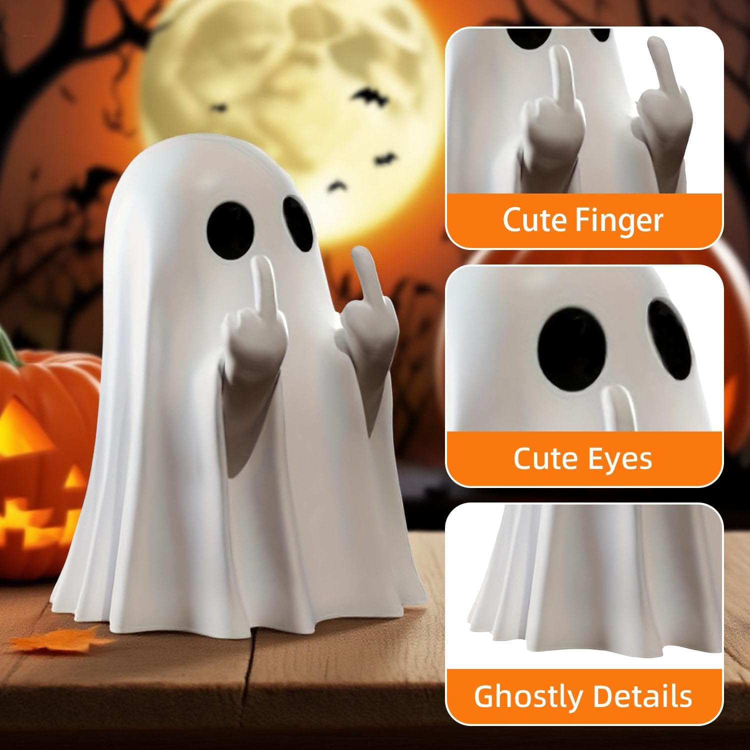 Halloween Ghost Figurine